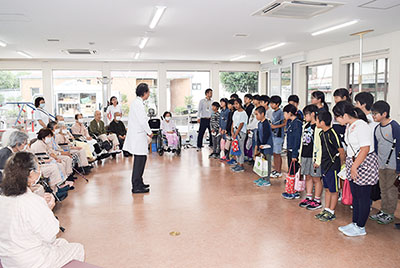 やさしい時間 ～花いっぱいの健康な街づくり～